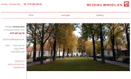 Webseite wedding immobilien web-designwerkstatt webdesign oderbruch oderland berlin